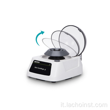 Macchina mini centrifuga da laboratorio display LCD